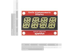 SparkFun Qwiic Alphanumeric Display - White (3)