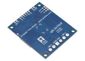 Qik 2s15v9 dual serial motor controller, bottom view.
