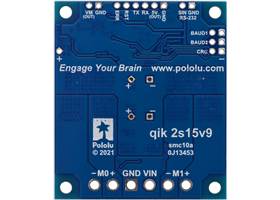 Qik 2s15v9 dual serial motor controller, bottom view. (1)
