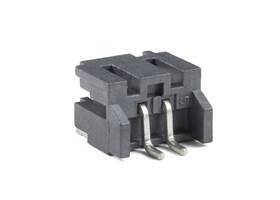 JST Right-Angle Connector - SMD 2-Pin (Black) (3)