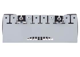 Assembled Zumo 32U4 OLED robot, front view.