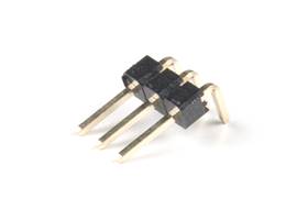 Header - 3-Pin Male (PTH, 0.1", Right Angle)