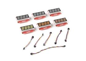 SparkFun Qwiic Alphanumeric Display Kit
