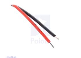 The ends of the battery holder wires.