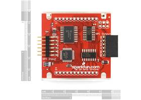 SparkFun LED Matrix - Serial Interface (Red/Green) (2)