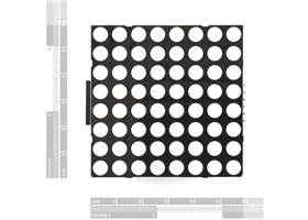 SparkFun LED Matrix - Serial Interface (Red/Green) (3)