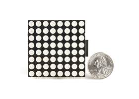 SparkFun LED Matrix - Serial Interface (Red/Green) (4)