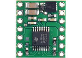 DRV8876 Single Brushed DC Motor Driver Carrier (top view).