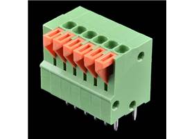 Spring Terminals - PCB Mount (6-Pin)