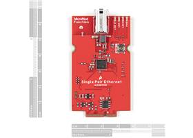 SparkFun MicroMod Single Pair Ethernet Function Board - ADIN1110 (3)