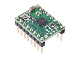 DRV8434A Stepper Motor Driver Carrier (Header Pins Soldered).
