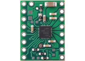 DRV8434S SPI Stepper Motor Driver Carrier, 2A Max. Current Limit (top view).