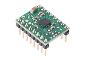 DRV8434S SPI Stepper Motor Driver Carrier, 2A Max. Current Limit (Header Pins Soldered).