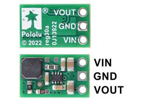 Step-Up Voltage Regulator U3V16Fx pinout.