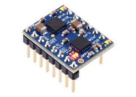 Motoron M2T256/M2U256 Dual Motor Controller (Header Pins Soldered).