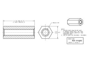 Spacers with Magnets - 33mm (2)