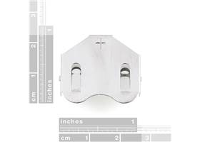 Coin Cell Battery Holder - 24.5mm (PTH) (2)