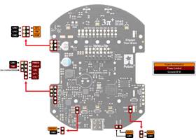 3pi+ 2040 Control Board power distribution and control.