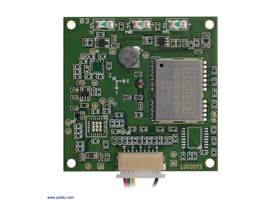 LOCOSYS LC20031-V2 135-Channel Dual-Band GNSS Receiver Module, bottom view.