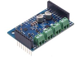 Motoron M3S550 Triple Motor Controller Shield for Arduino (Connectors Soldered). (1)
