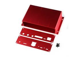 Metal Enclosure - Custom Aluminum Extrusion (6in. x 4in. PCB)