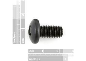 Screw - Phillips Head (5/16", 8-32, black) (2)