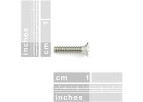 Screw - Flat Head (3/8", 2-56) (2)