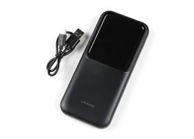 Dual-Port Power Bank with Digital Display and Integrated Cables - 10AH (5)