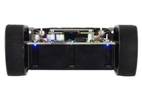 Assembled Zumo 2040 robot, back view.