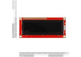 Basic 16x2 Character LCD - White on Black 3.3V (3)