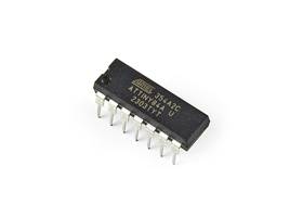 AVR®  14-Pin ATtiny Microcontroller IC - 8-Bit, 20MHz, 8KB (4K x 16) FLASH