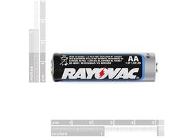 1500 mAh Alkaline Battery - AA (2)