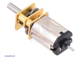 Micro Metal Gearmotor with extended motor shaft.