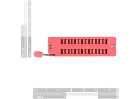 ZIF Socket 28-Pin 0.3" (3)