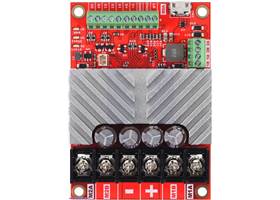 RoboClaw ST 2x45A Motor Controller (V6B), top view.