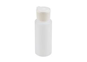Cylinder Bottle - 2oz, Flip Top Cap