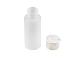Cylinder Bottle - 2oz, Flip Top Cap (2)