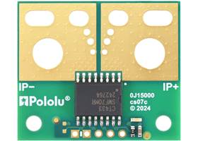 CT433-HSWF70MR TMR Current Sensor Large Carrier -70A to +70A, 3.3V, top view.
