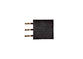 Header - 3-pin Female (SMD, 0.1in., Right Angle) (3)