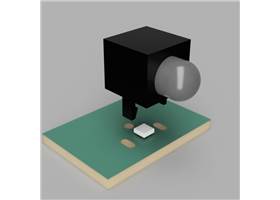 SparkFun CBI Light Pipe for SMD LEDs 5mm - Right Angle  (100pcs Bag)