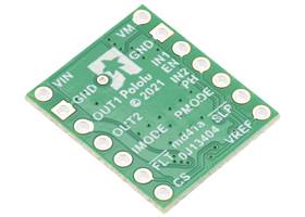 TB67H453FNG Single Brushed DC Motor Driver Carrier, bottom view.