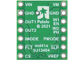 TB67H453FNG Single Brushed DC Motor Driver Carrier, bottom view. (1)