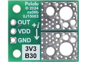 ACS37041KLHBLT-030B3 Current Sensor Compact Carrier -30A to +30A, 3.3V.
