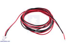 JST SH-Style Cable, 2-Pin, Single-Ended Female, 75cm.