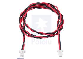 JST SH-Style Cable, 2-Pin, Female-Female, 40cm.