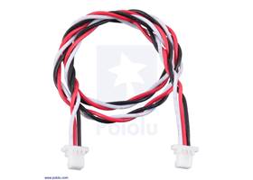 JST SH-Style Cable, 3-Pin, Female-Female, 25cm.