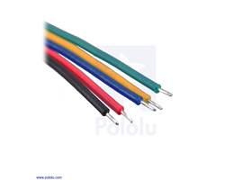 Unterminated ends of the single-ended 5-pin JST SH-Style Cable.