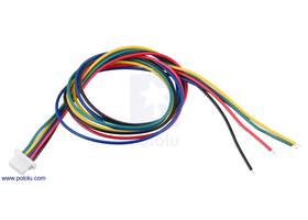 JST SH-Style Cable, 5-Pin, Single-Ended Female, 30cm.