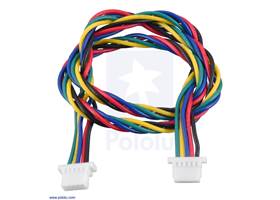 JST SH-Style Cable, 5-Pin, Female-Female, 25cm.