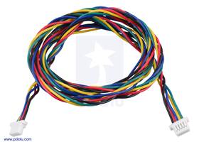 JST SH-Style Cable, 5-Pin, Female-Female, 63cm.